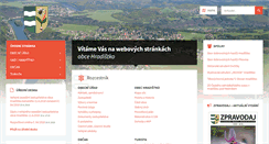 Desktop Screenshot of hradistko.cz
